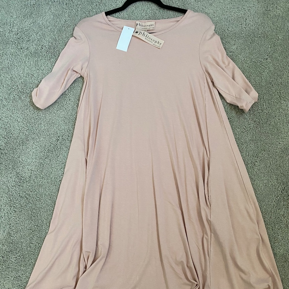 Light Pink Philosophy Soft Swing dress